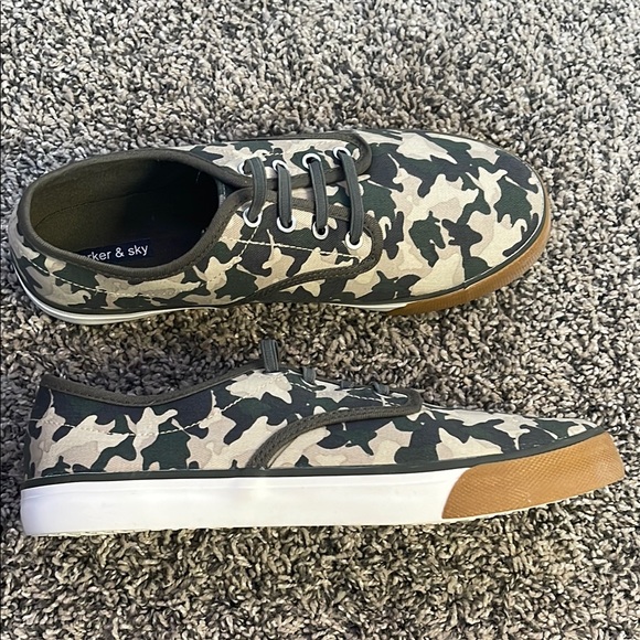 NWT Mens size 6 shoes Camo shoes Camouflage Sneakers size 6 adult unisex - Picture 4 of 17